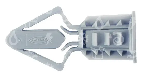hmoždinka HDF 10 x 38 mm, pro vrut 3-5 mm, do sádrokartonu, FISCHER